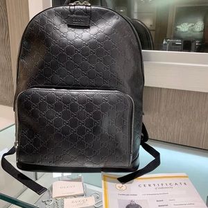 Gucci backpack LEATHER!!!